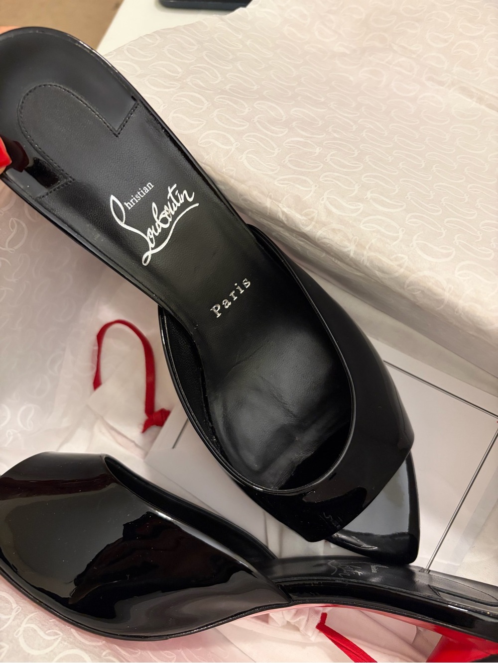 Christian Louboutin Miss Z Mule 80mm size 42 - Picture 2 of 6